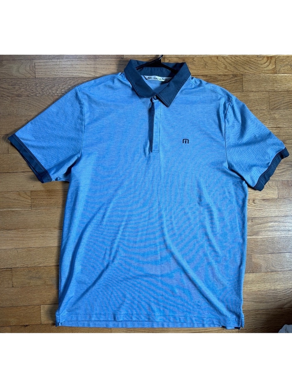 XL - Men - TravisMathew Polo Shirt Blue
